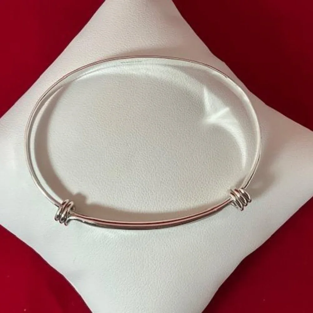 Ed Levin Sterling Silver Signature Slide Bracelet 21/2" - Picture 4 of 8